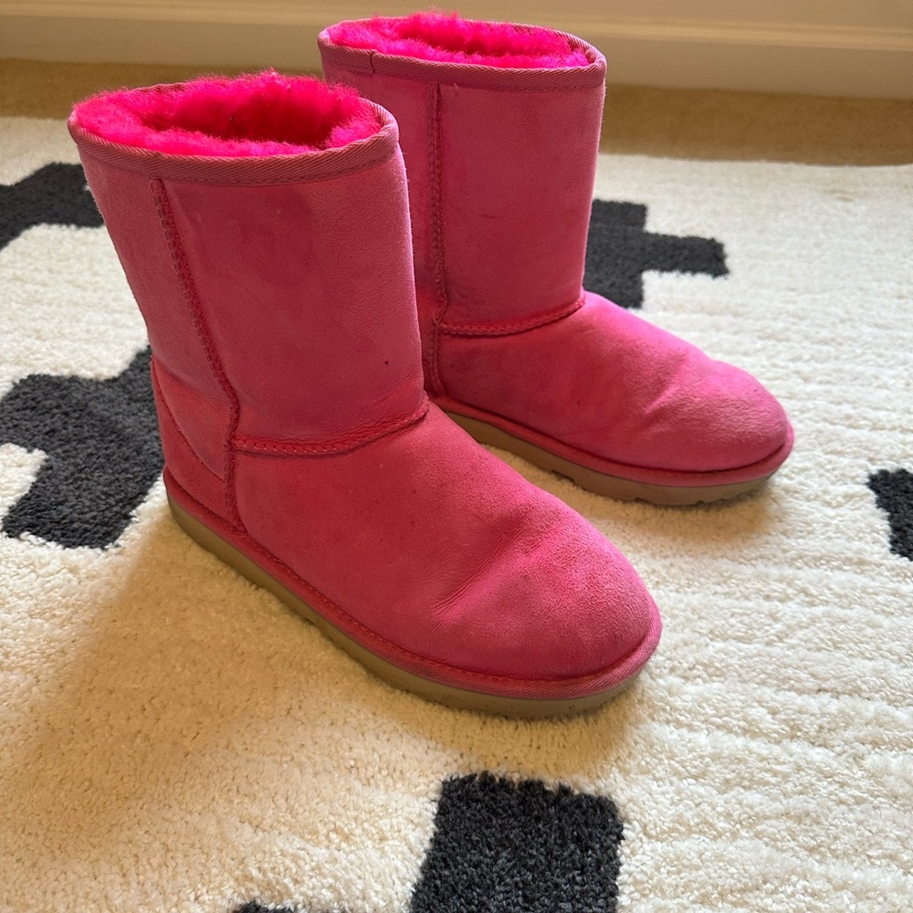 Pink UGG boots